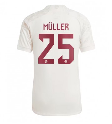 Maillot de foot Bayern Munich Thomas Muller #25 Troisième 2023-24 Manches Courte